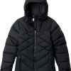 Jackets * | Columbia Boys' Winter Powder Quilted Waterproof Jacket Black