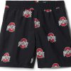 Shorts * | Columbia Youth Ohio State Buckeyes Backcast Printed Performance Black Shorts For Boys'