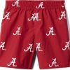 Shorts * | Columbia Youth Alabama Crimson Tide Backcast Printed Performance Red Shorts For Girls'