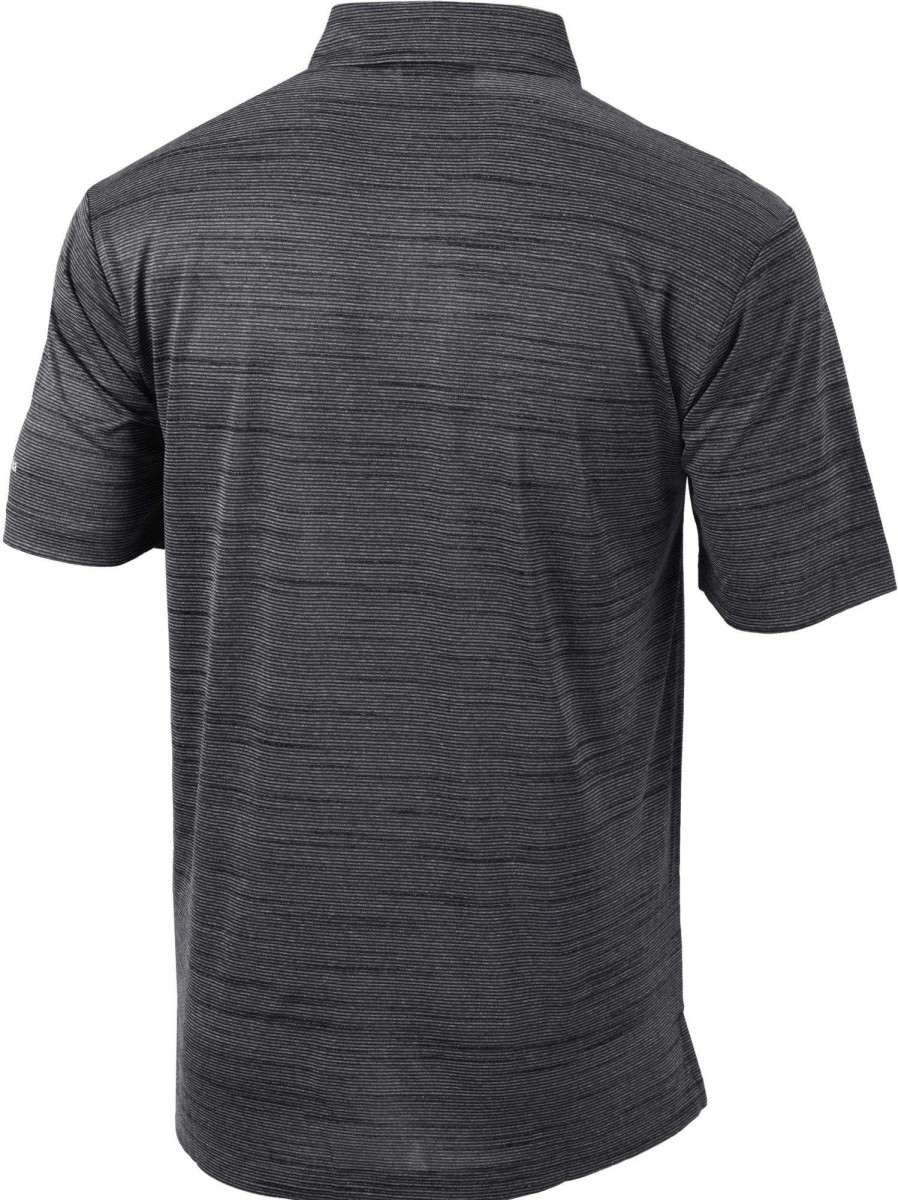 Shirts * | Columbia Men'S Miami Marlins Gray Omni-Wick Set Performance Polo