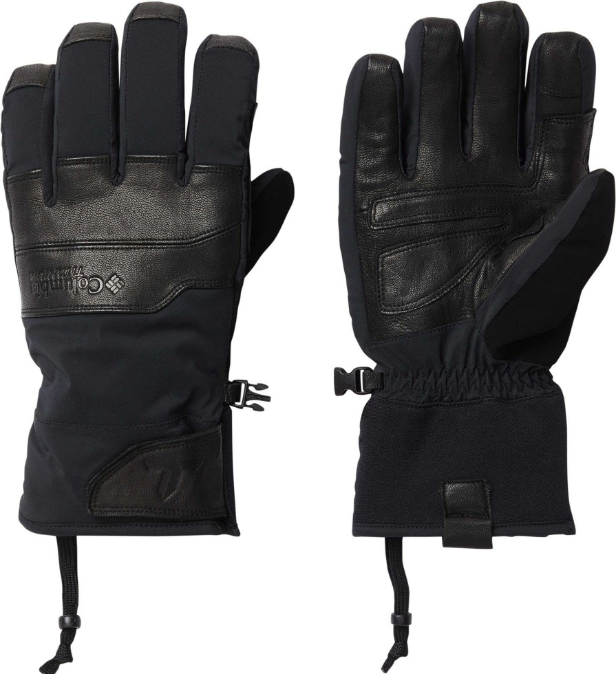 Gloves * | Columbia Men'S Peak Pursuit Gloves Black