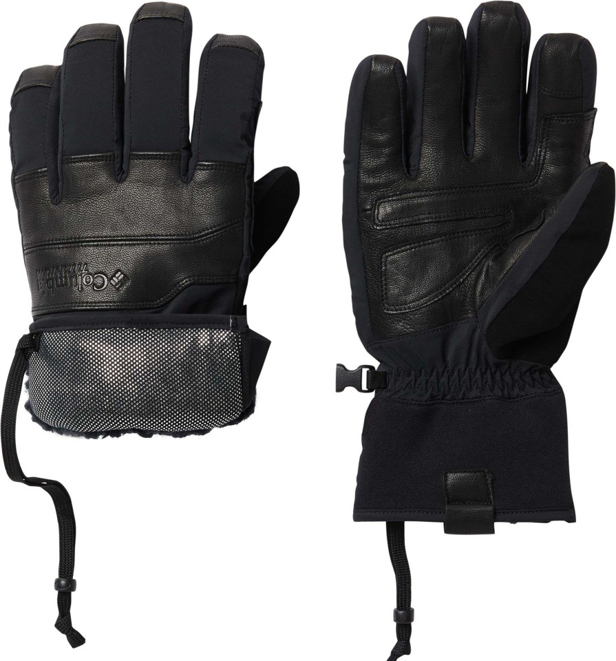 Gloves * | Columbia Men'S Peak Pursuit Gloves Black