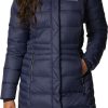 Jackets * | Columbia Women'S Hexbreaker Elite Down Jacket Dark Nocturnal