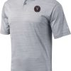 Shirts * | Columbia Men'S Inter Miami Cf Set Grey Polo