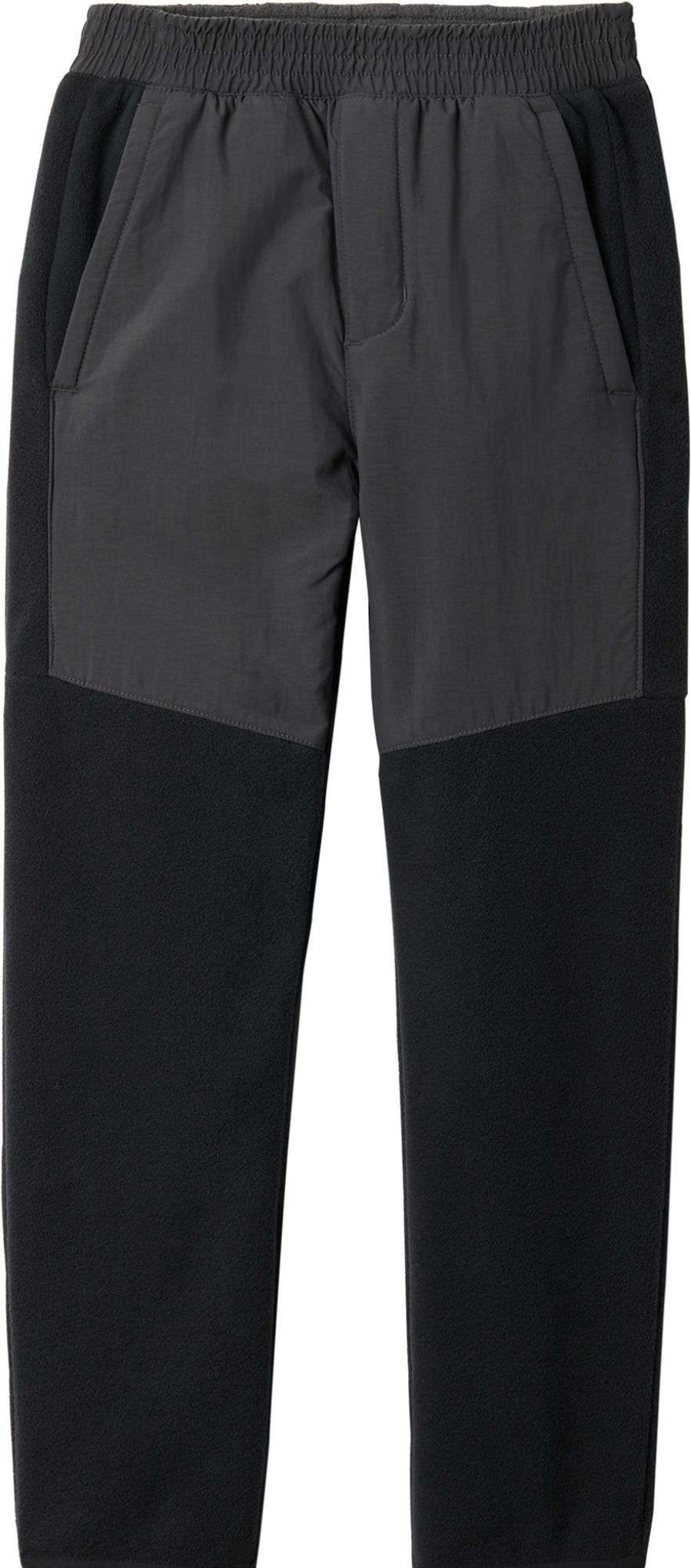 Pants * | Columbia Kids' Fast Trek Fleece Pant For Boys' Black/Shark