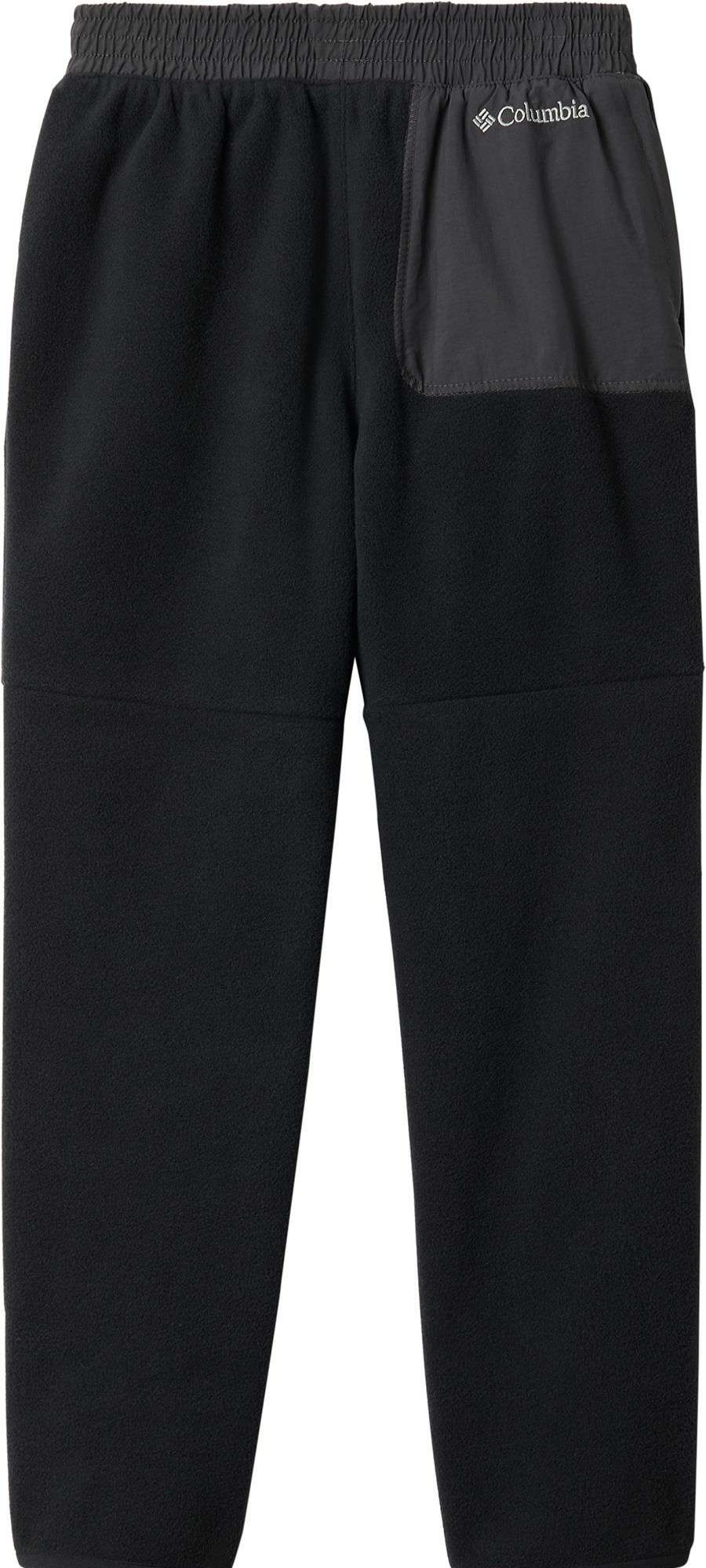 Pants * | Columbia Kids' Fast Trek Fleece Pant For Boys' Black/Shark