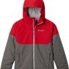 Jackets * | Columbia Boys' Toddler Alpine Action Ii Winter Jacket For Girls' City Grey Hthr/Mtn Red