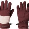 Gloves * | Columbia Women'S Mabel Mountain Insulated Gloves Malbec/Mineral