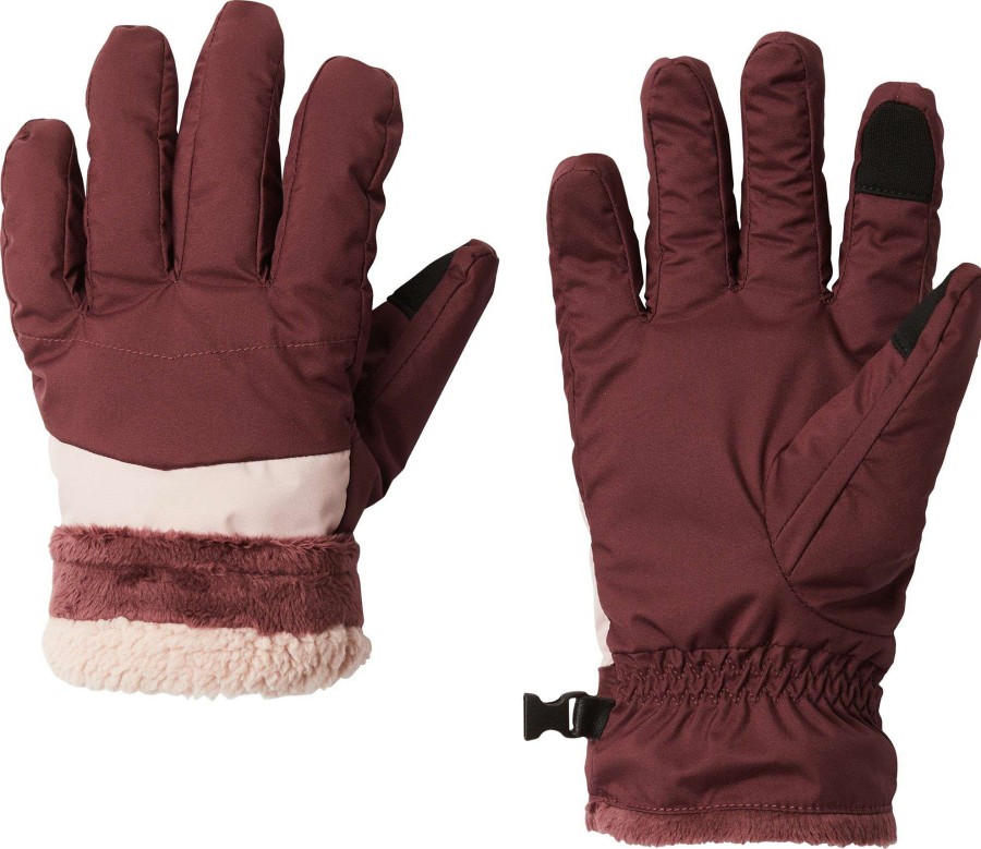 Gloves * | Columbia Women'S Mabel Mountain Insulated Gloves Malbec/Mineral