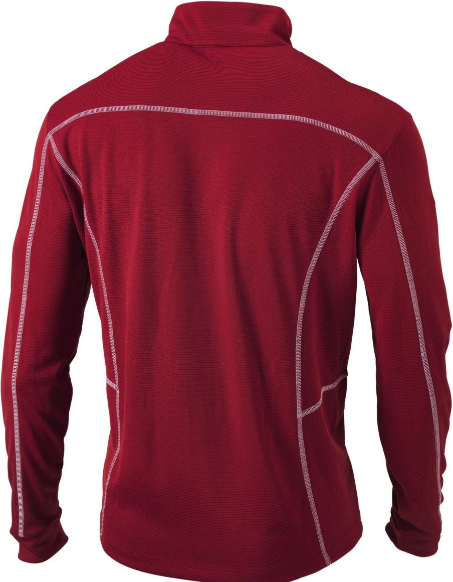 Jackets * | Columbia Men'S Arizona Diamondbacks Red Shotgun Quarter-Zip Shirt