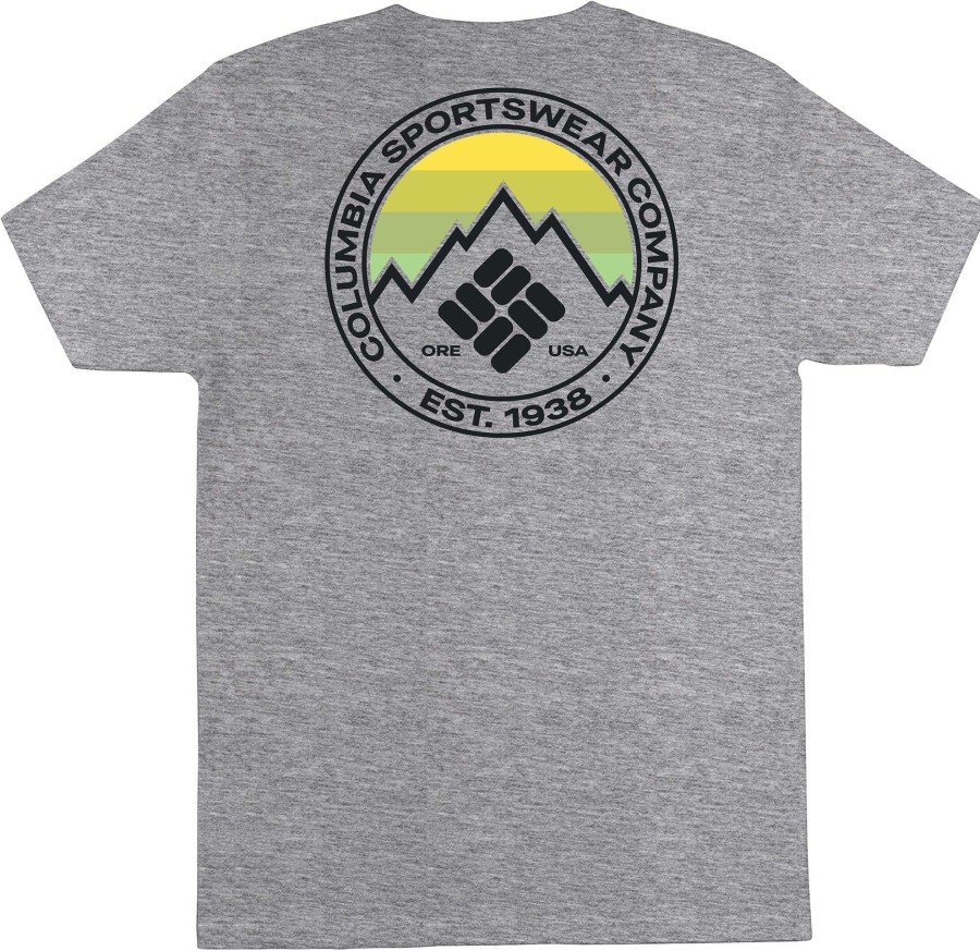 Shirts * | Columbia Men'S Modern T-Shirt Grey Heather