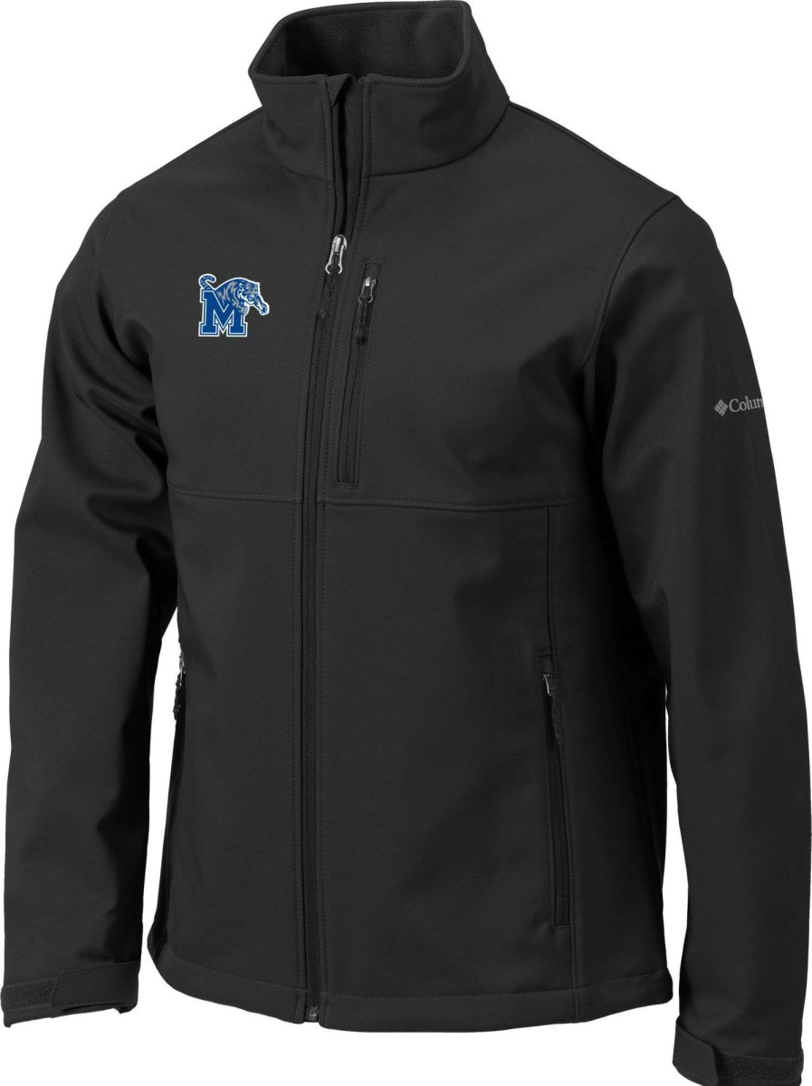 Jackets * | Columbia Men'S Memphis Tigers Black Ascender Full-Zip Jacket