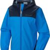 Jackets * | Columbia Toddler Boys' Glennaker Rain Jacket For Girls' Hyper Blue