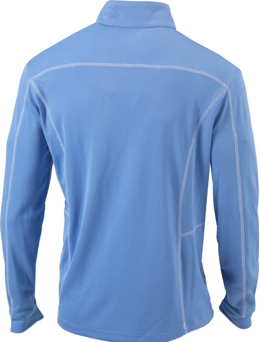 Jackets * | Columbia Men'S Kansas City Royals White Shotgun Quarter-Zip Shirt